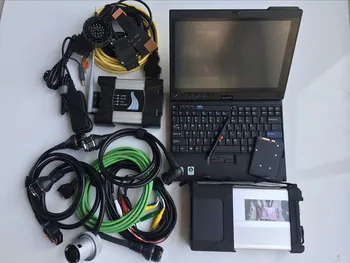 

2020 star diagnosis compact 5 mb c5 for b mw wifi icom next 2in1 laptop X200T 4G win7 ssd 1tb ready to use