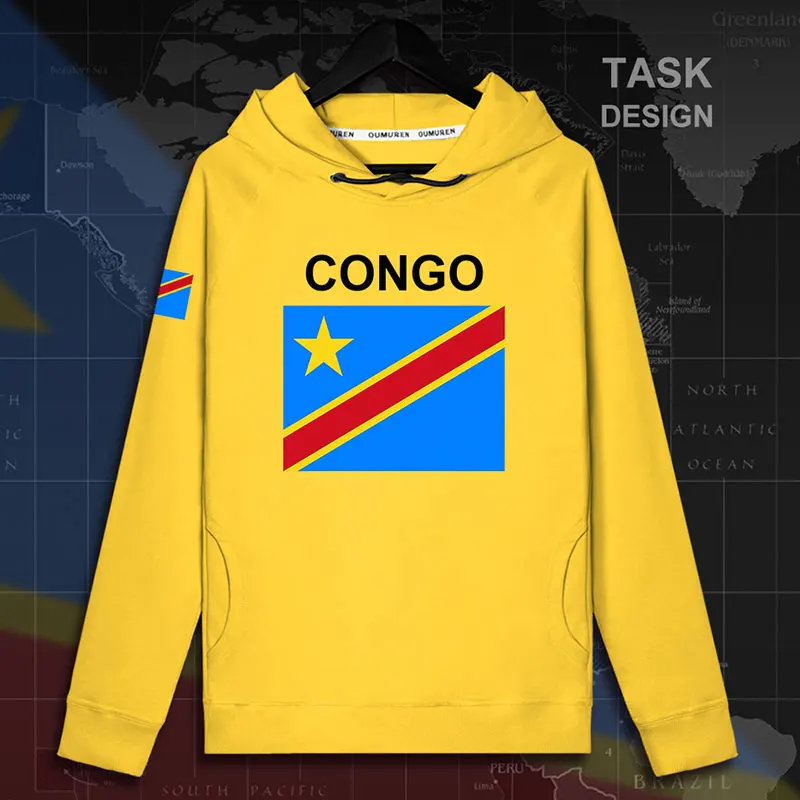 DR Congo COD DRC DROC Congo-Kinsha, мужские пуловеры, толстовки, Мужская толстовка, уличная одежда, хип-хоп флаг, спортивный костюм 02 - Цвет: hooded-daisy