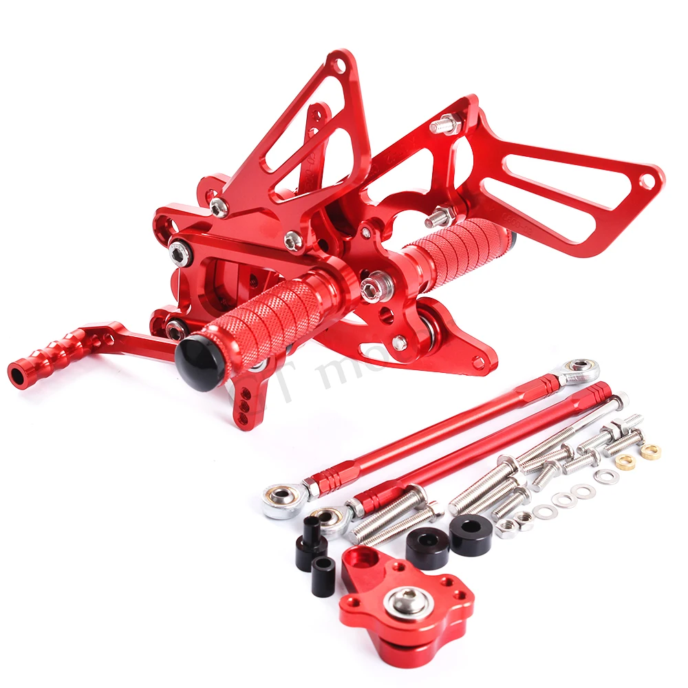 GT мотор полный CNC алюминиевый Мотоцикл Регулируемые задние наборы для HONDA CBR600RR 2007