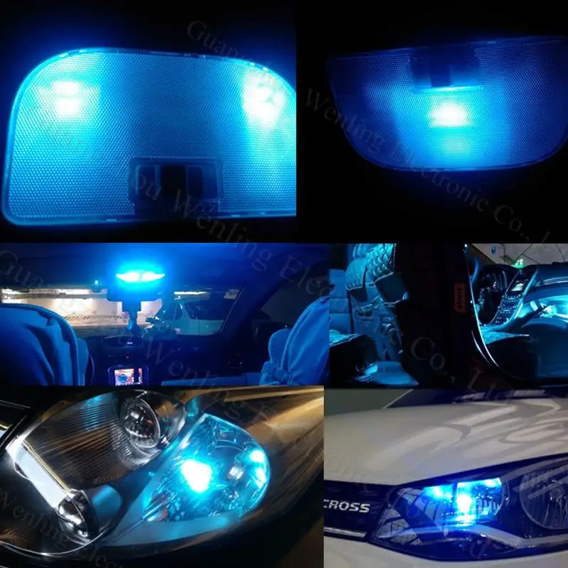 WLJH 17x светодиодная подсветка Автомобильная карта зеркальная лампочка осветительный набор комплекты светодиодов интерьера для BMW E46 1999-2006 седан Wagon Coupe Canbus