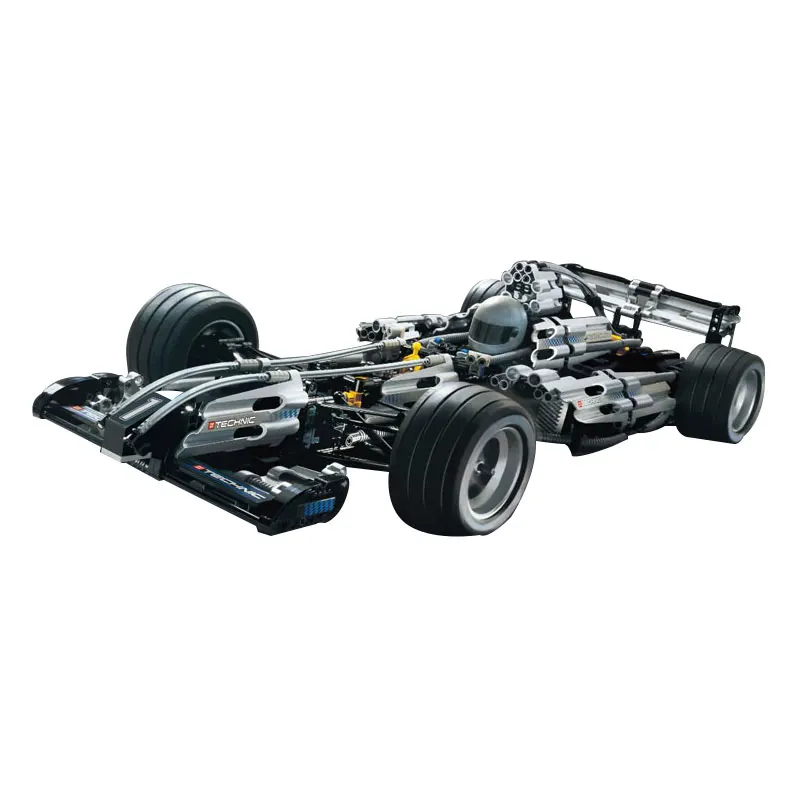 

Legoing Technic 2 in 1 Flagship Silver F1 Racing Car 1486Pcs Building Blocks Toys for Children Legoings Technics Sports Cars