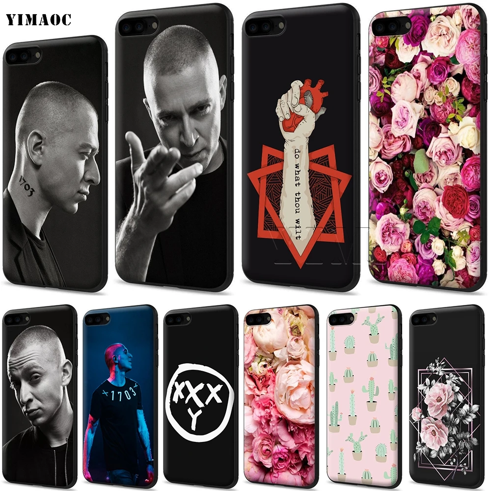 YIMAOC Oxxxymiron мягкий чехол для Apple iPhone SE 2020 5 5s 6 6s 7 8 Plus XR X Xs 11 12 Pro Max mini | Мобильные
