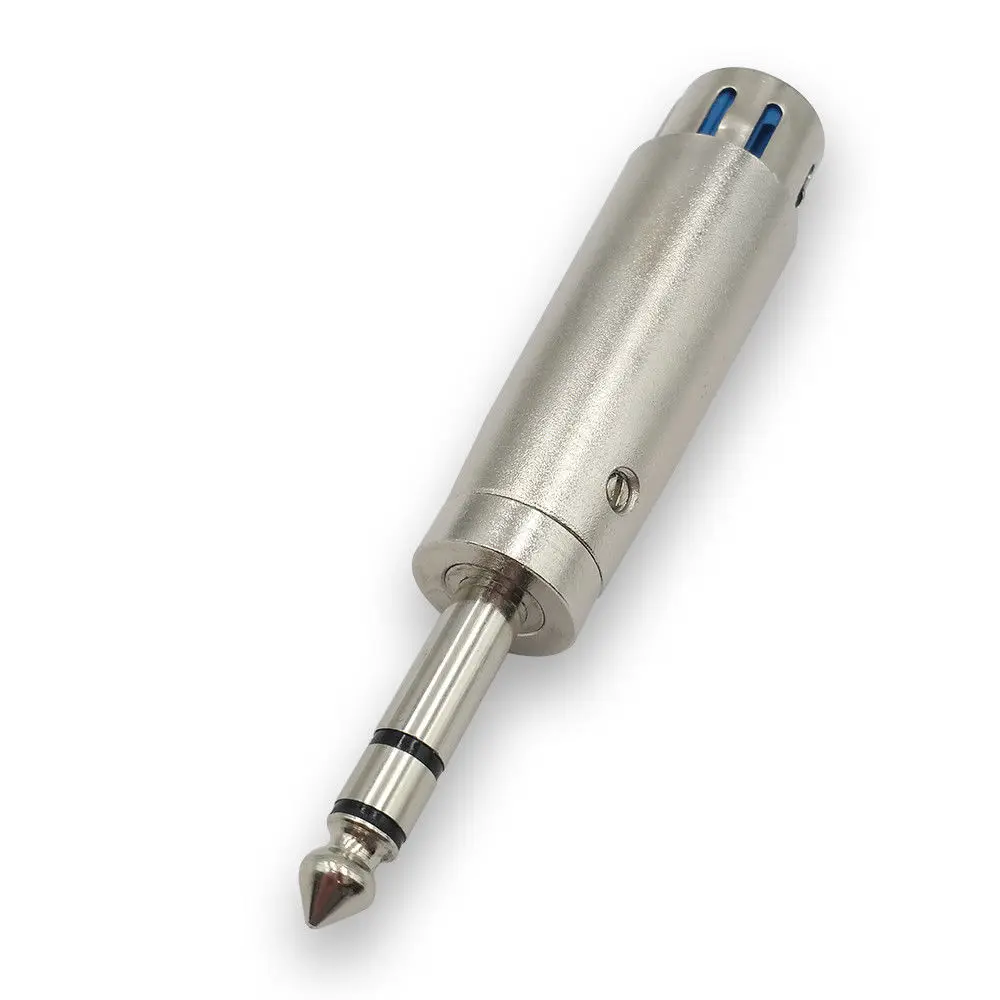 DANSPEED 3 Pin 6 35 мм разъем XLR женщин и мужчин переходник стерео для микрофона|jack female|jack