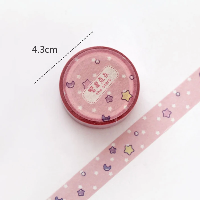 

Washi Tape Unicorn Pink Lovely Could Masking Tape Decorative Adhesive Tape Cute Stars Heart For Girls Gift Material Escolar