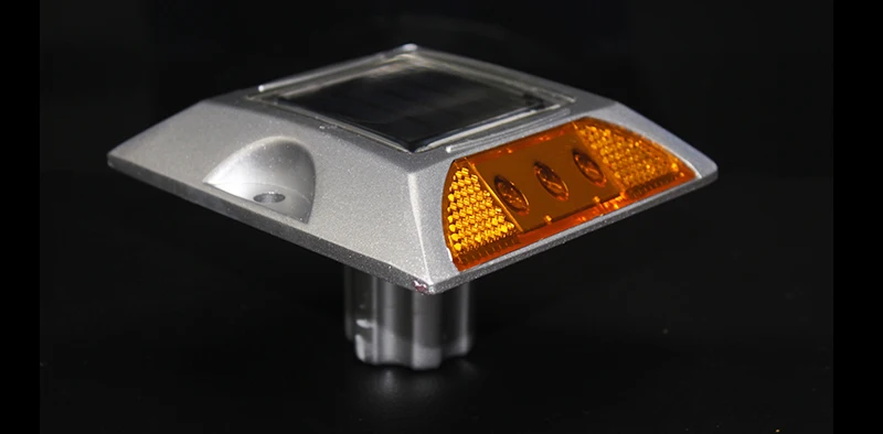 Квадратный алюминиевый LED кошачий ржаной отражатель Солнечный Дорожный стержень