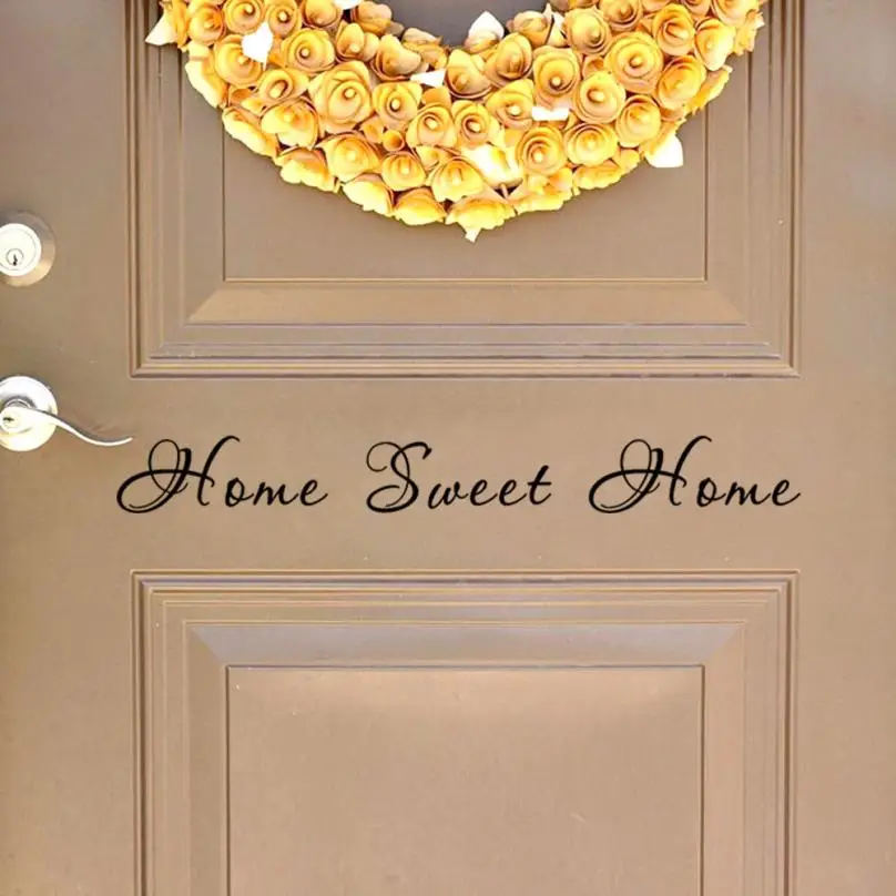 Home sweet home стены Стикеры съемный Книги по искусству Винил дома настенной росписи декора комнаты Наклейки на стену 2O0328 Home sweet home стены Стикеры съемный Книги по искусству Винил дома настенной росписи декора комнаты Наклейки на стену 2O0328