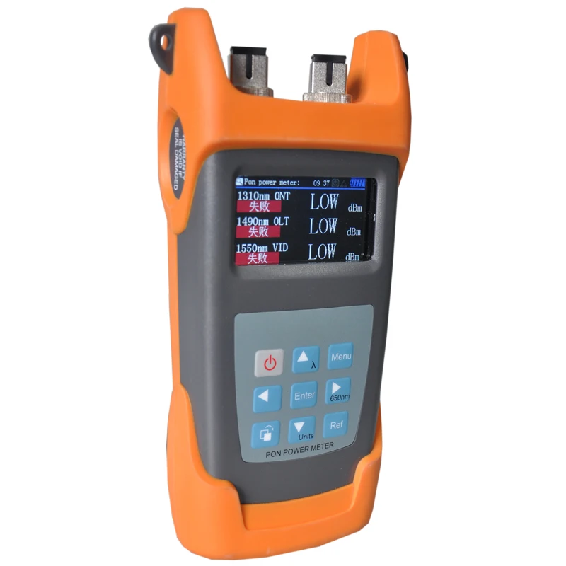 NEW JW3213N PON Optical Power Meter FTTx PON Fiber Optical Power Meter color screen