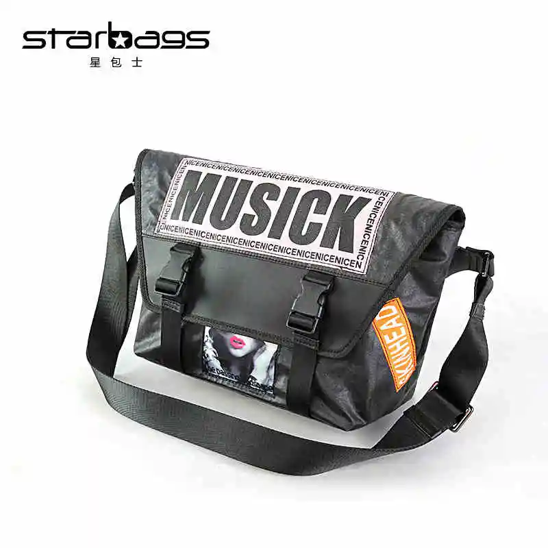 

star bags brand women's messenger bags high quality PU leather shoulder bags female appliques crossbody bag for women