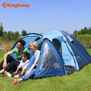 KingCamp Tent With Screen Room For 3 Person 4