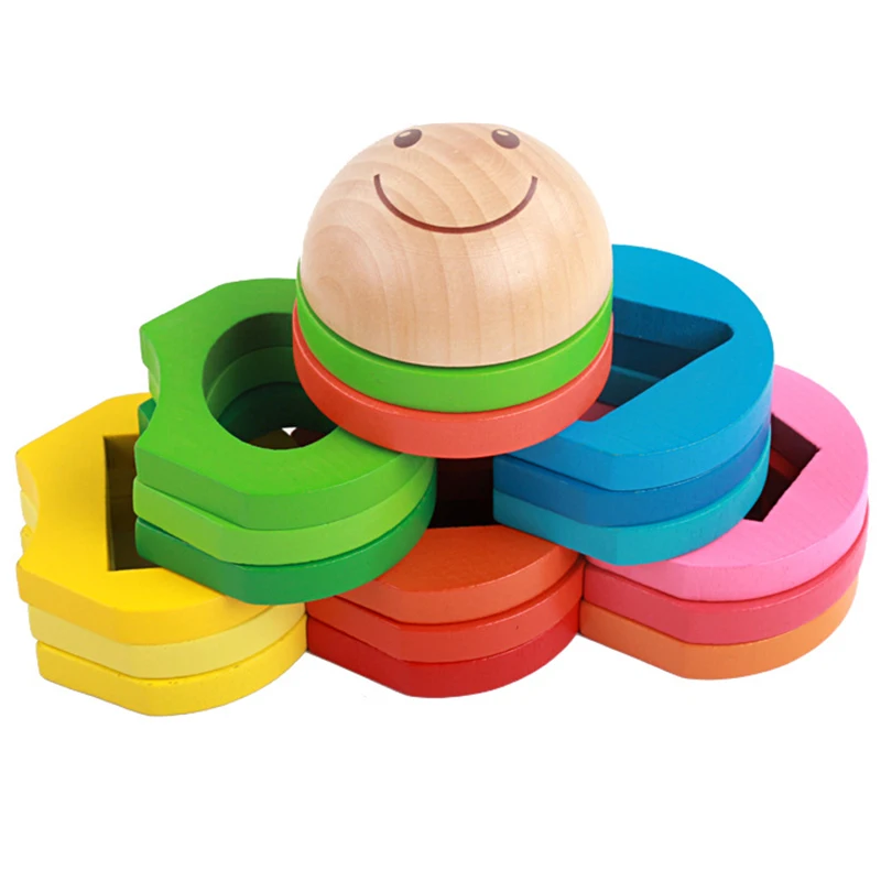 

Montessori Teaching Materials Mat Baby Educational Toys For Baby Wooden Montessori Teaching Aid Flower Shape Set Of Column