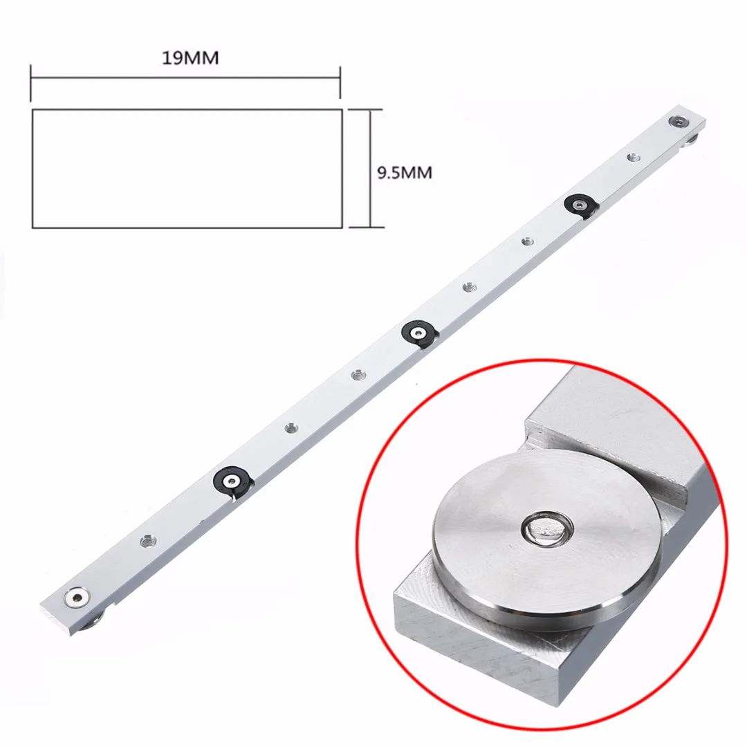 1pc 18 Inch 450mm Miter Slider Bar Aluminium Alloy Table Saw Miter