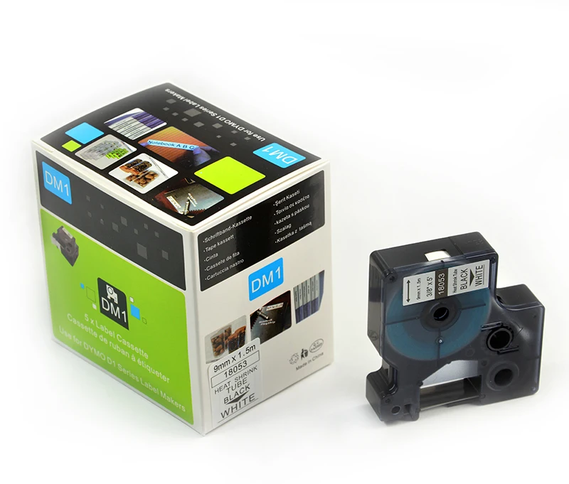 

Sales promotion- DYMO compatible Heat shrink tube tape 18053 with cheap price