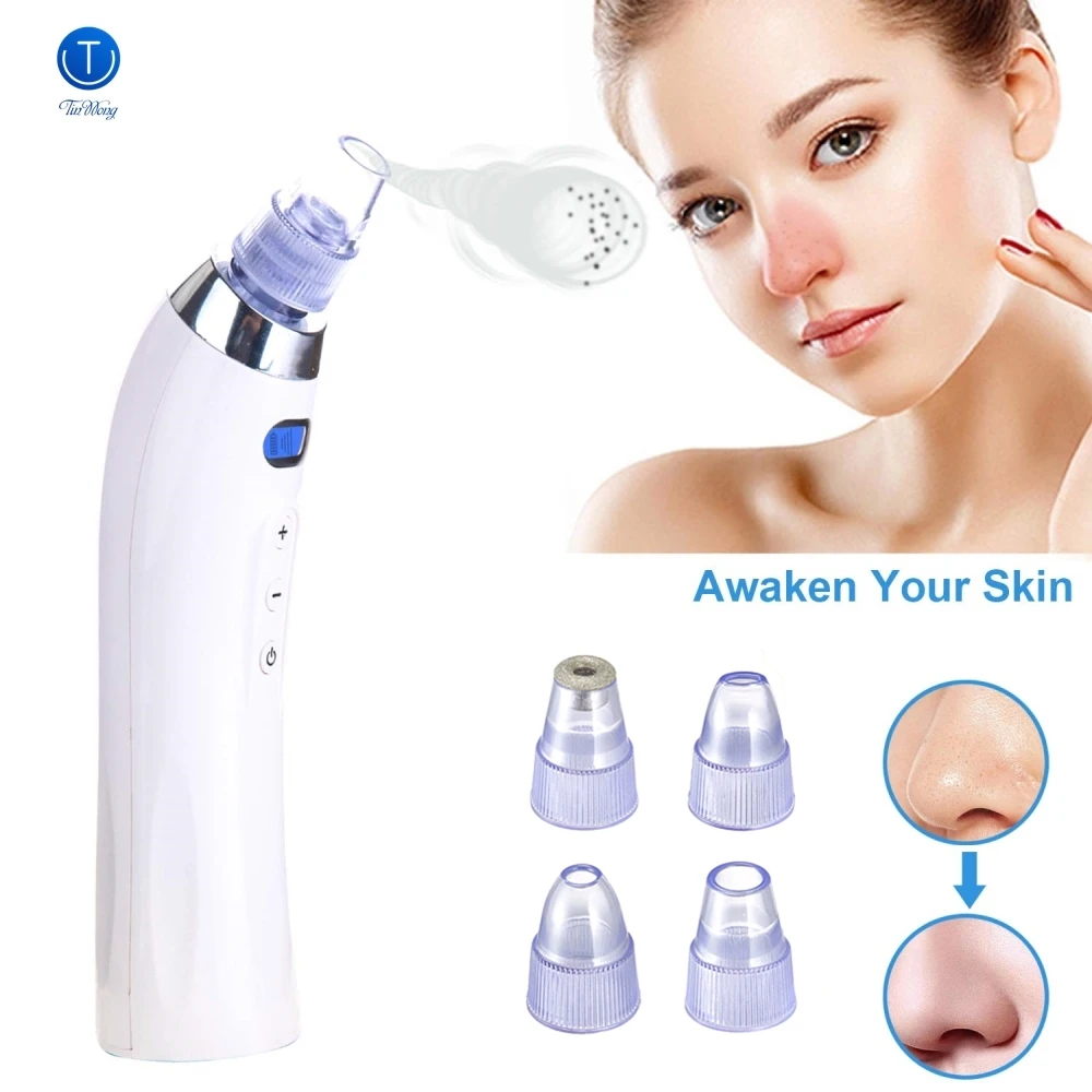 

Tinwong Blackhead Remover Skin Care Face Deep Pore Vacuum Acne Pimple Removal Tool