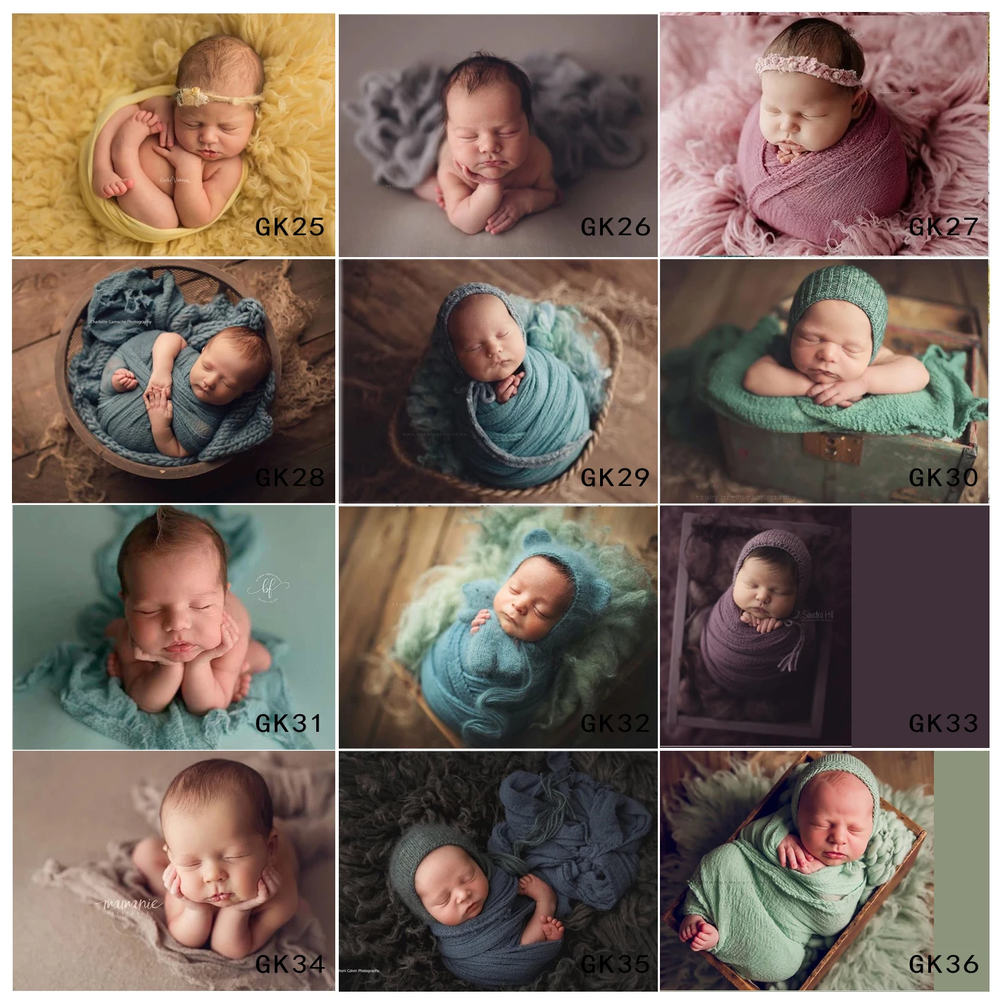 Dvotinst новорожденный реквизит для фотосъемки для малышей мягкий хлопок сетка обертывания фоновое одеяло Fotografia аксессуары для фотосессий реквизит