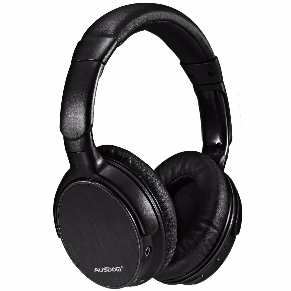 Проводные Беспроводные Bluetooth наушники Ausdom M06 удобная стереогарнитура с