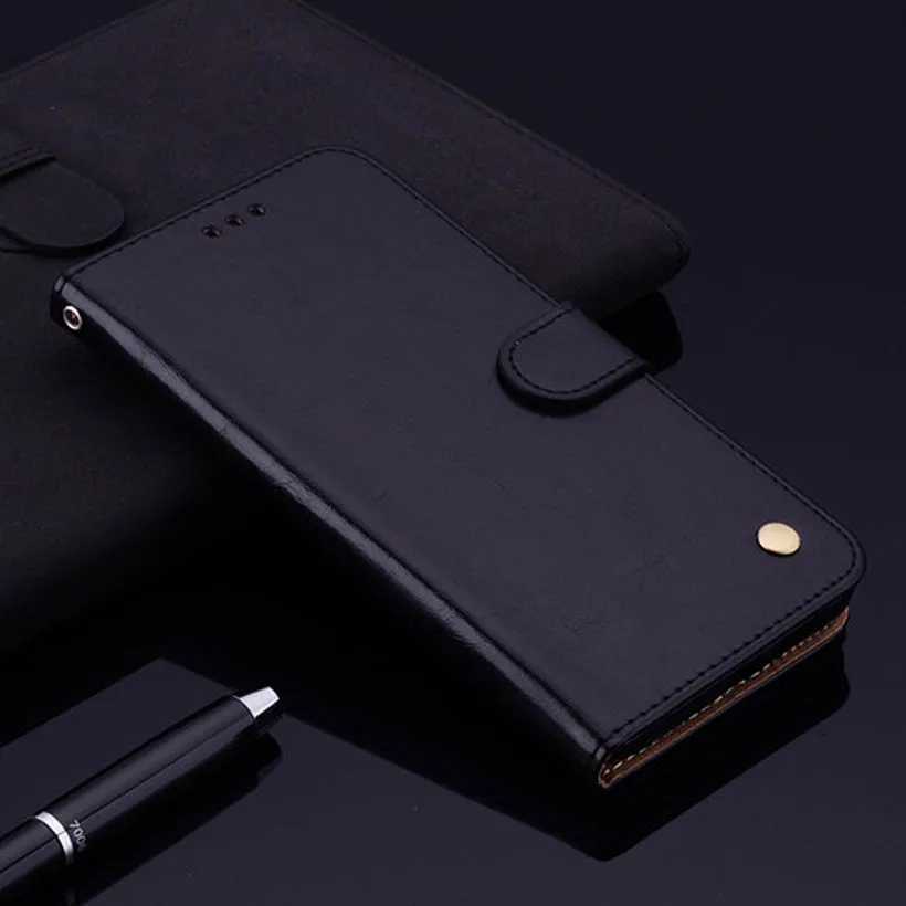 

For General Mobile GM 8 Go Case Flip Cover PU Leather Wallet Phone Case For General Mobile GM 8 Go Book Case With Strap