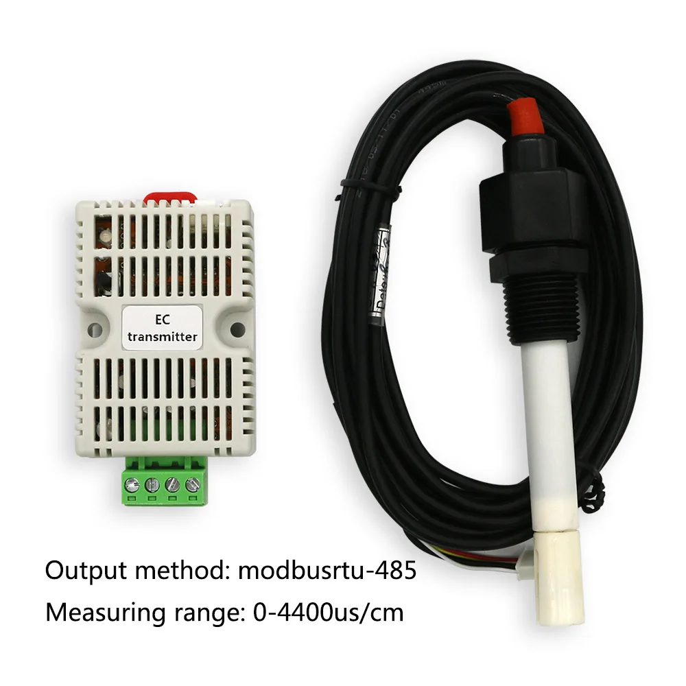 Промышленный модуль и контроллер RS485 4-20ma 0-10V EC качество воды электропроводность EC датчик - Комплект: C package