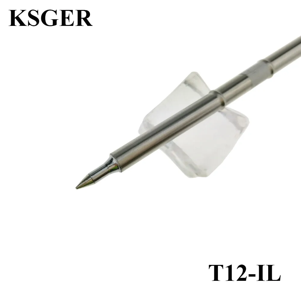 

KSGER FX-951 Soldering Iron Tips T12 IL Solder Station STM32 STC OLED Temperature Controller Tools Welding Repair Phone Computer