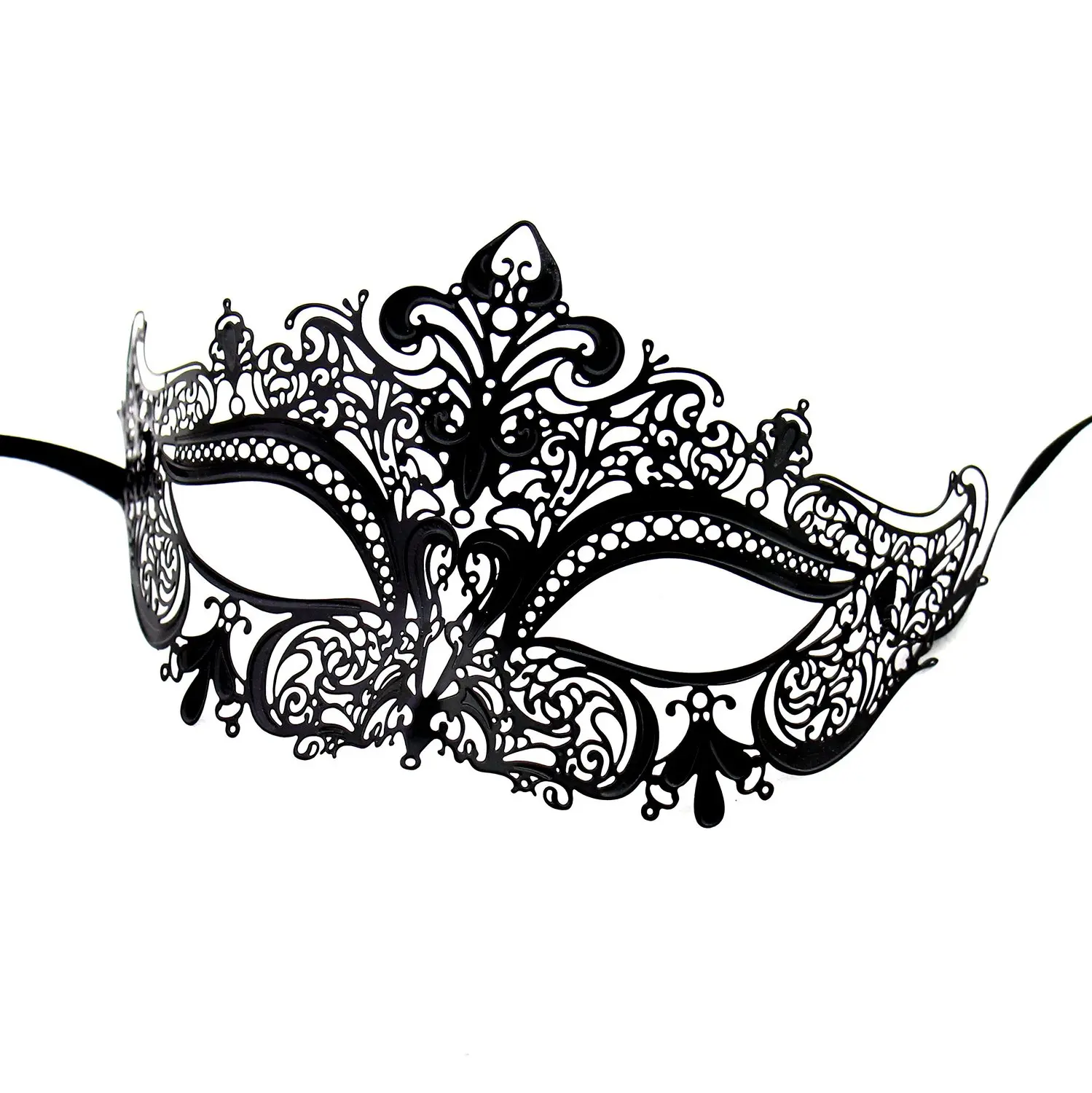 women s laser cut face mask ladies charming hollow out metal half