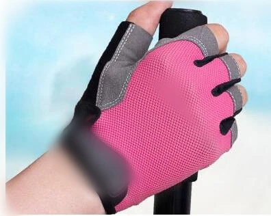 Велоспорт Спорт тактические перчатки велосипедов тренажерный зал перчатки Для мужчин Для Женщин Половина Finger Нескользящие волосипедный костюм дороги велосипед Горный перчатки S-XL G068 - Цвет: G068 Ordinary Pink