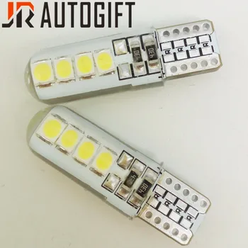 

4pcs New auto lights W5W LED 3030 8SMD 12V T10 Car bulbs 194 168 Crystal lights license bulbs