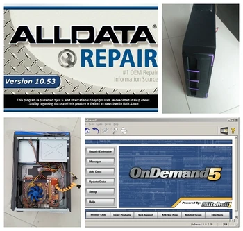 

2016 Alldata and mitchell 2015 Auto repair software installed in Mini Computer Alldata 10.53+mitchell on demand with 2TB HDD