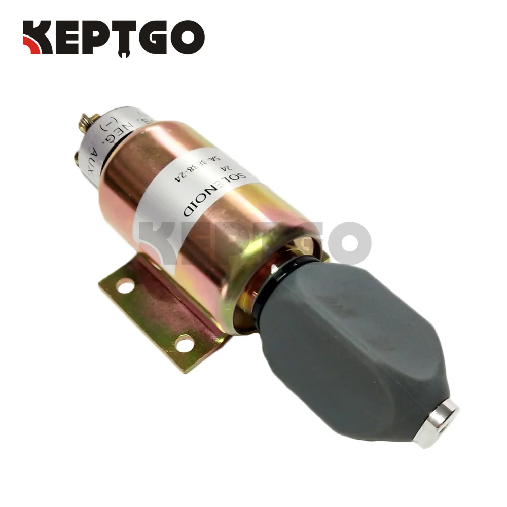 SA 3838 24 24V 3 Terminals Fuel Shutoff Stop Solenoid For Cumminsin