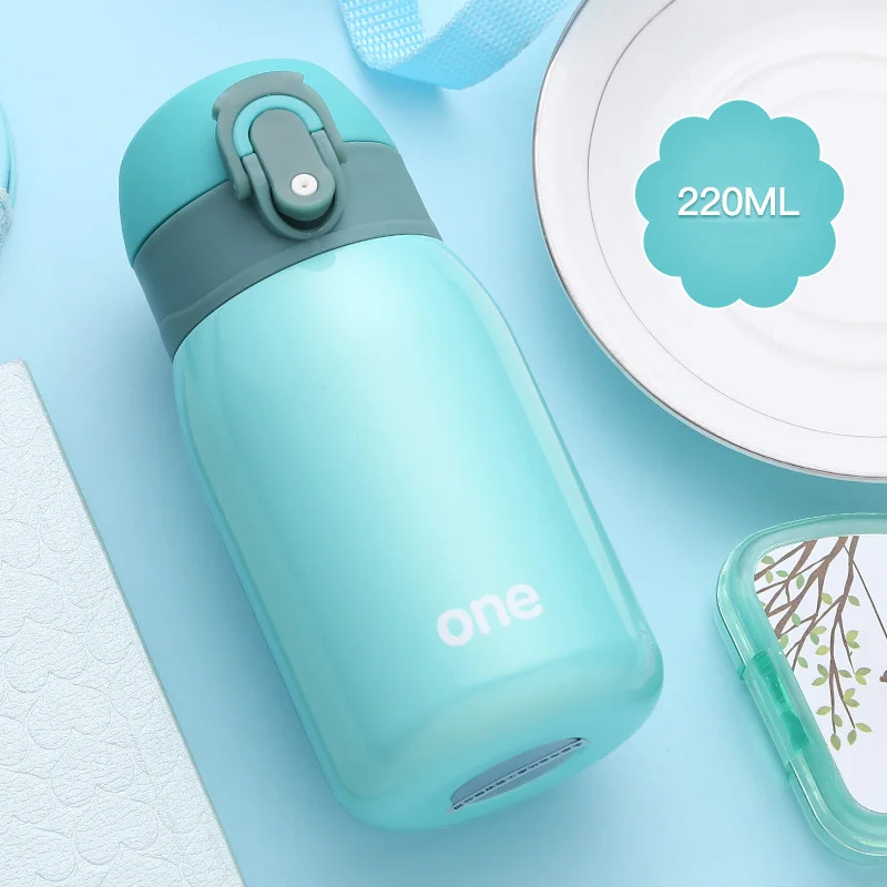 Baby Thermos Feeding Bottle Child 304 Stainless Steel Vacuum Flask Water Cup Cute Mini Toddler Drink Kid Insulation Cup BB5107 (8)