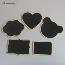 Мини Свадебный десерт теги в виде Школьной Доски | набор 100 Custom Blackboard наклейки на еду | Пищевые этикетки