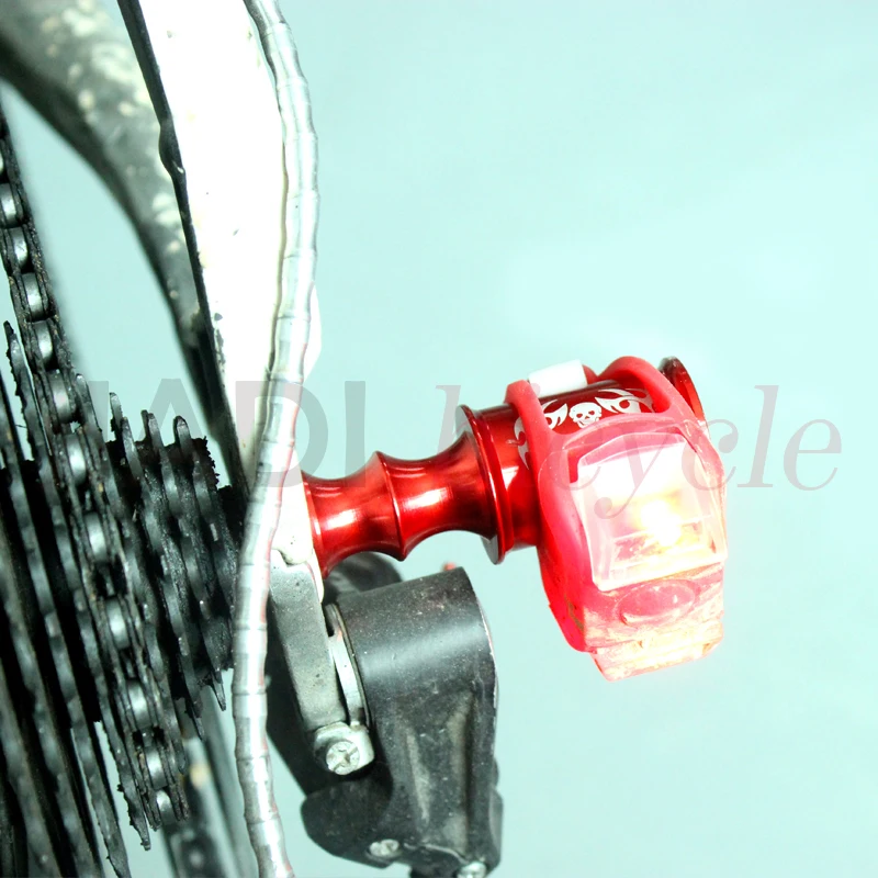 MUQZI велосипедный концентратор БЫСТРОРАЗЪЕМНАЯ ось переднее колесо держатель лампы Велоспорт удлинитель патроны задний переключатель защита маяк