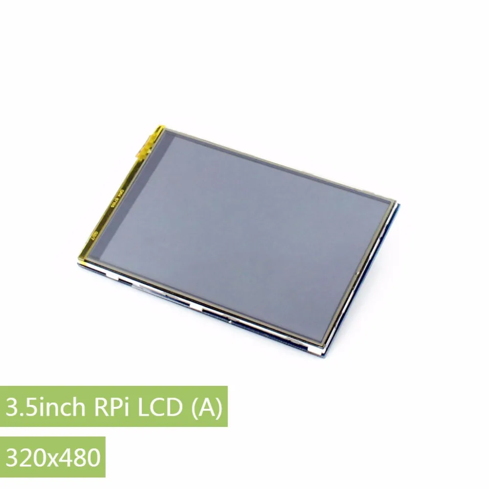 3 5 дюймовая резистивная сенсорная панель с ЖК дисплеем RPi (A) 320*480 TFT интерфейс SPI