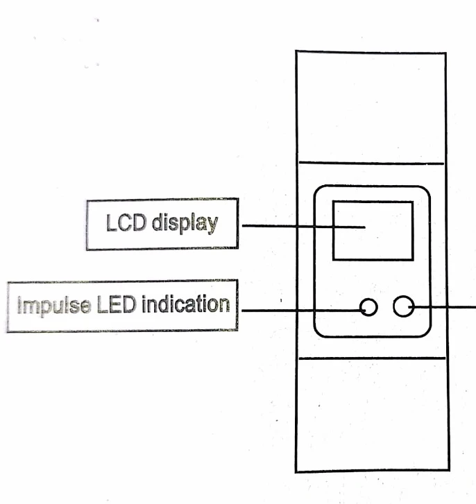 5(65) A 220 V 230 V 50 HZ 60 HZ DDS238-2 однофазный din-рейка кВт-ч Ватт час din-рейка счетчик энергии lcd