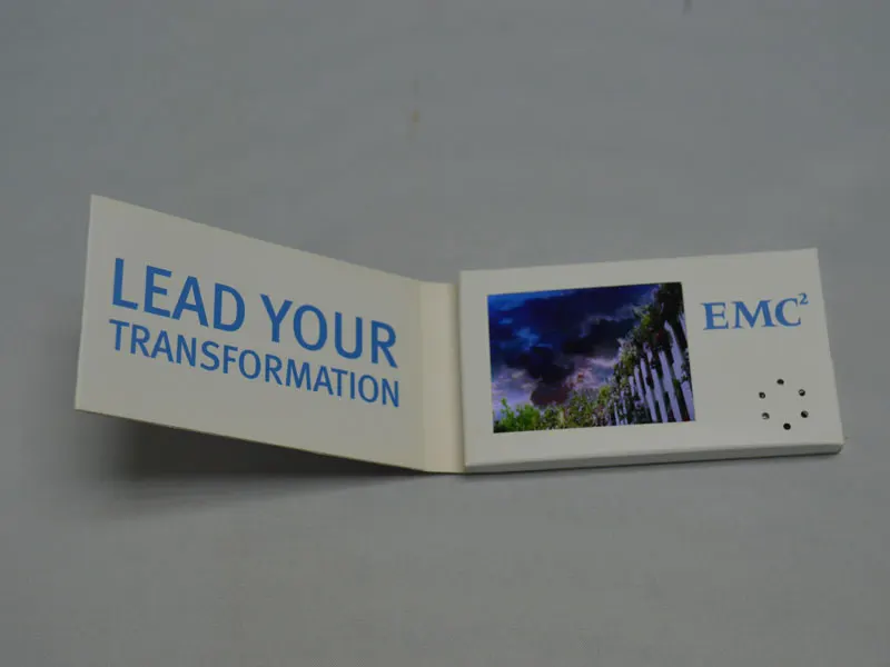 

2.4 inch Customized Printing Video Player Greeting Card For Promotion Advertising on Business and Invitation