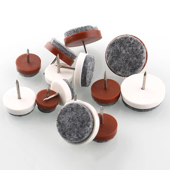 

10Pcs Furniture Pads Felt nail Protector feet tads furniture legs Non-slip/Mute Felt Nail Table Chair Feet Legs Nail Protectors