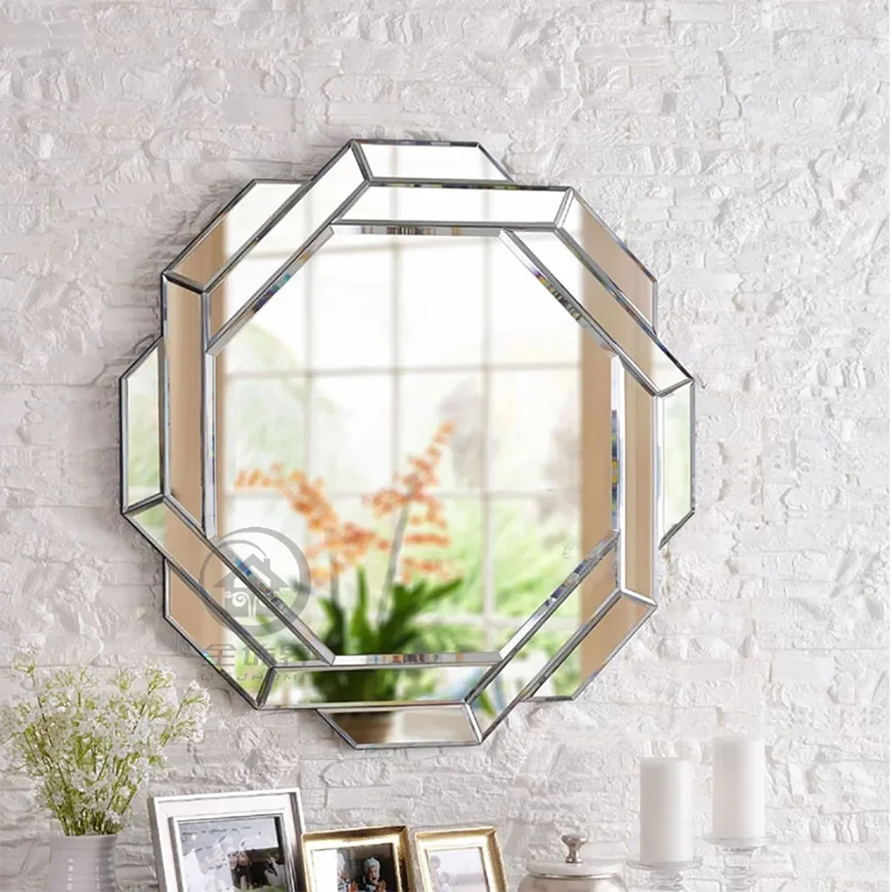 Современное настенное зеркало стекло туалетное зеркало настенное декоративное зеркальное художественное консольное зеркало
