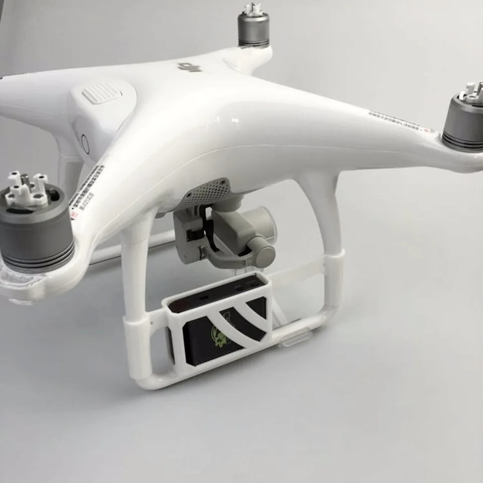 DJI Phantom 4 Parts 3D Printed Mounting Bracket Protector Mount Bracket Holder Frame For TK 102 RF V16 GPS Tracker