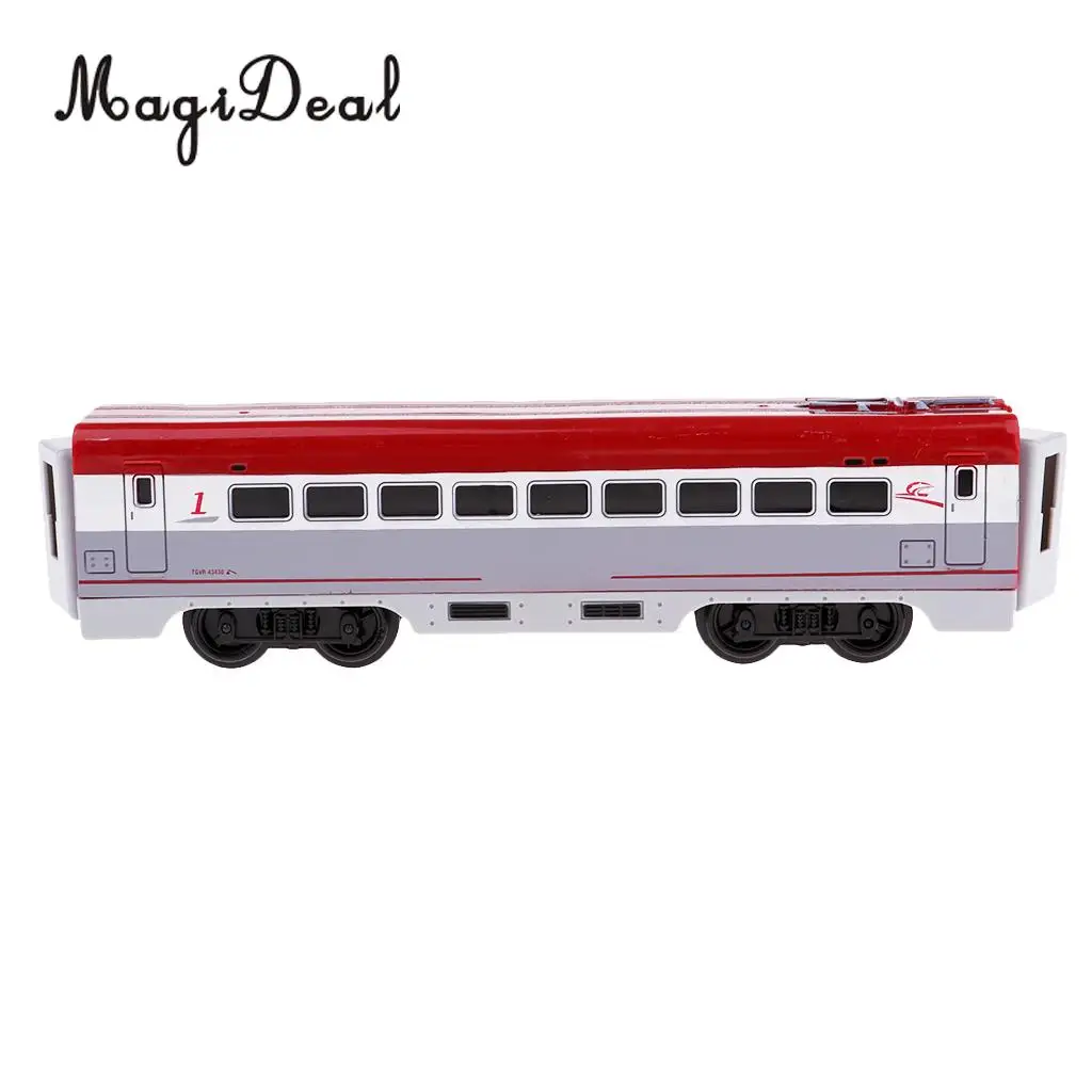 Scale Simulation Train Model Carriage Children Toy Electric Track Train Freight Car Railroad Car Diorama Wargame Accessory