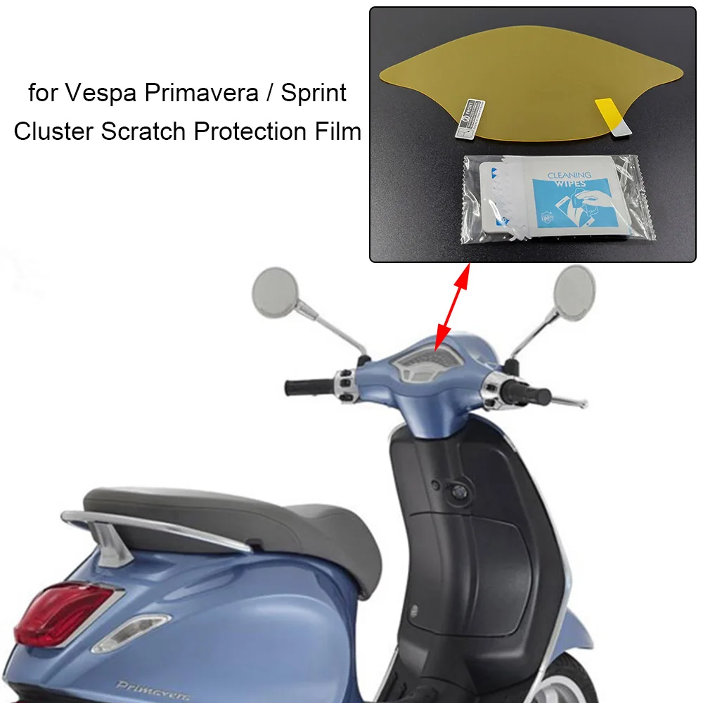 Для Vespa Primavera/Sprint Спидометр кластер Защита от царапин пленка приборная панель щит для Vespa Primavera 150/Sprint 125