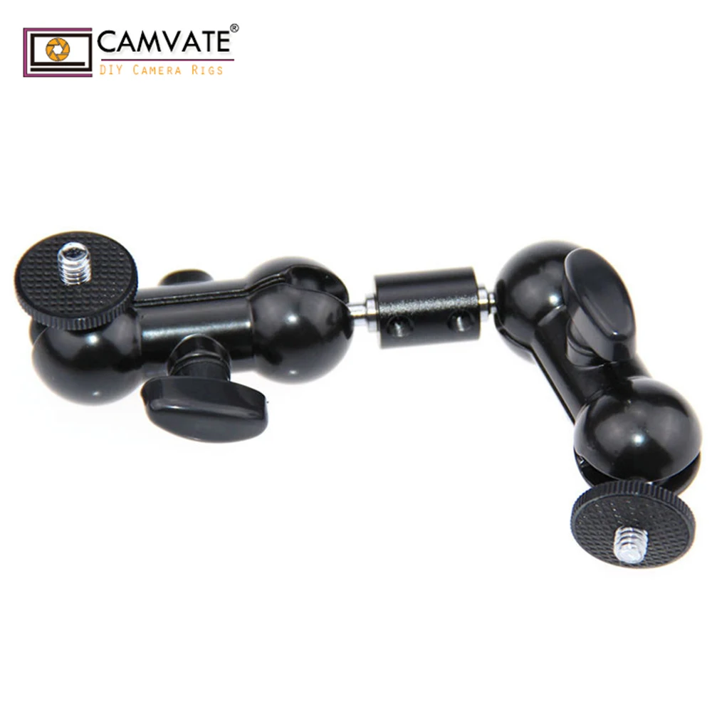 CAMVATE 360 Поворотный 1/4 &quotШарнирный Рычаг магический кронштейн адаптер для DSLR