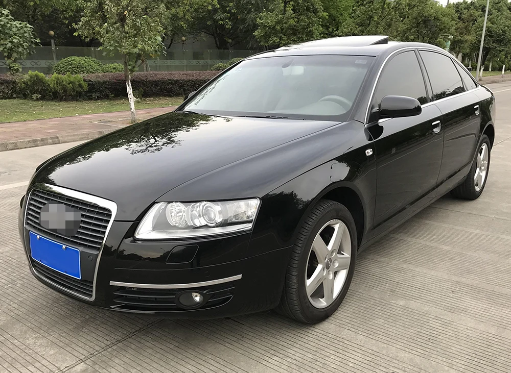 Для Audi A6L 2006 2007 2008 2009 2010 2011 прозрачная Автомобильная фара с прозрачными линзами