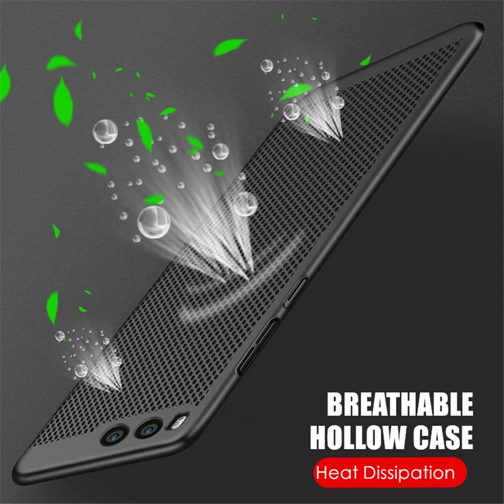 

Mesh Heat Dissipation Hard Case For Xiaomi Mi CC9 CC9e 9 8 Lite F1 Redmi K20 7 Pro 7A Note 7 6 5 Pro 6A 5A Cooling Back Cover