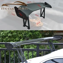 HB универсальные 3D JDM Реальные углеродного волокна гоночные задние/задние Спойлеры на багажник/крыло