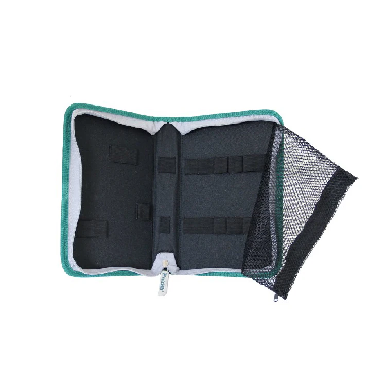 

9ST-33 Easy Way to Reorganize Tools Small Size 255x180x50mm Green Color Tool Bag