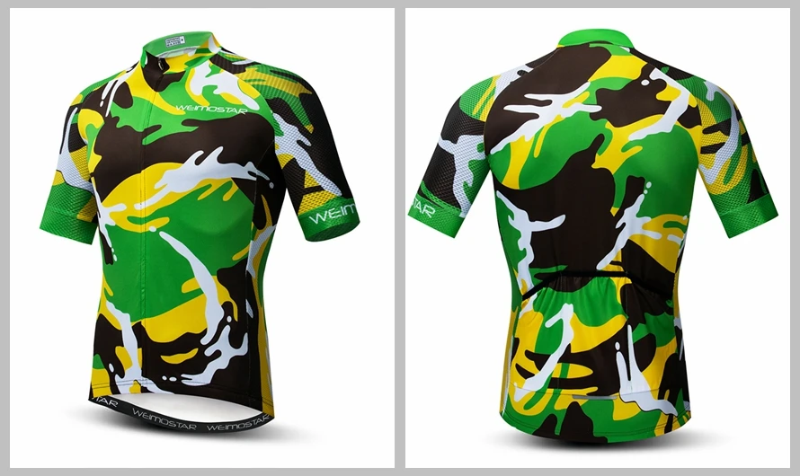 2020 Weimostar Cycling Jersey mens mtb Jerseys road Bike bicycle shirts Short Sleeve Ropa Ciclismo maillot Racing tops Black red