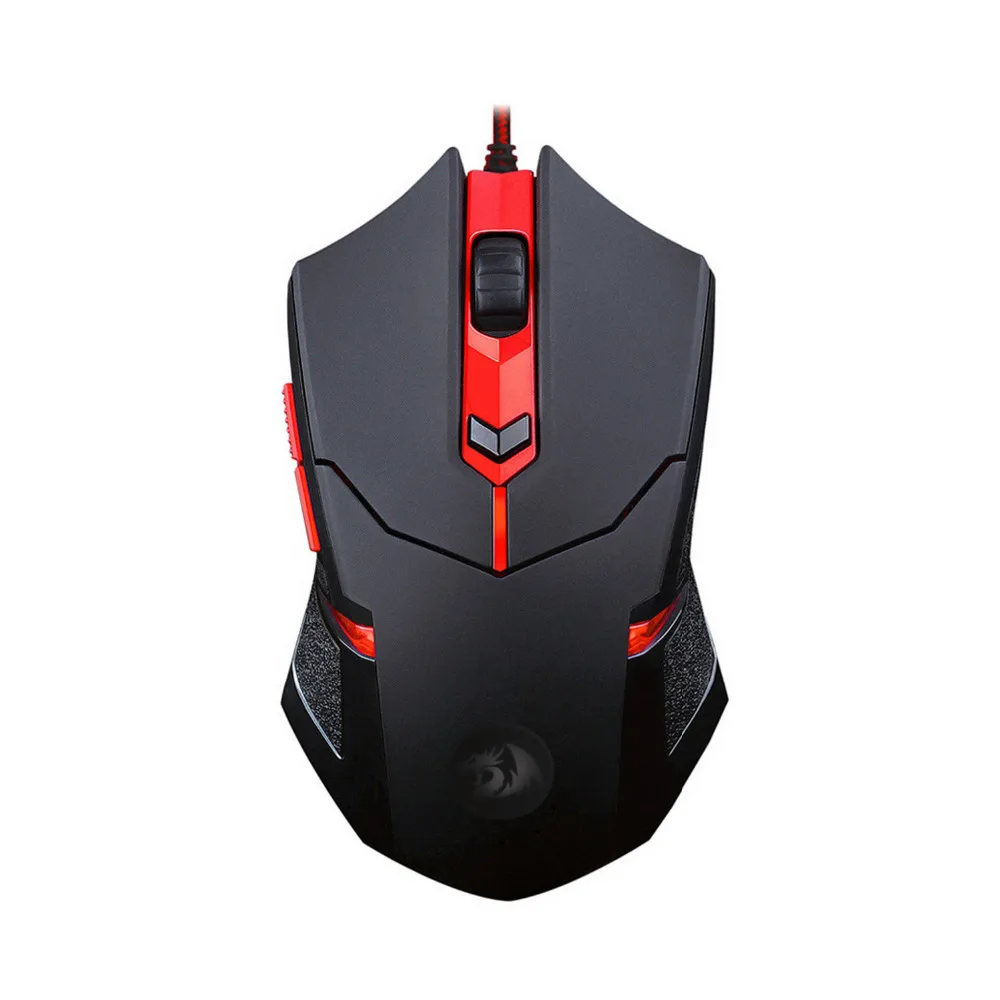 REDRAGON M601 Gaming Mouse wired with red led, 3200 DPI 6 Buttons