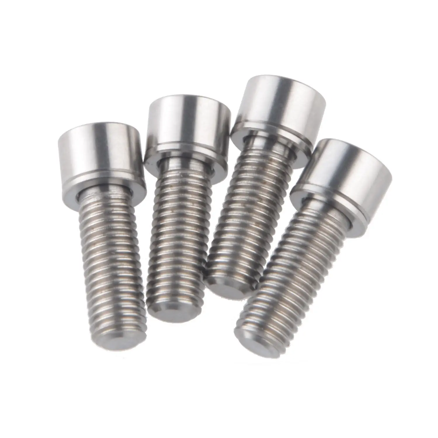 

4 Pcs Titanium Ti M7X20mm Screw Bolts Bicycle Stem Parts Bike Accessories Original Color M7 Bolt