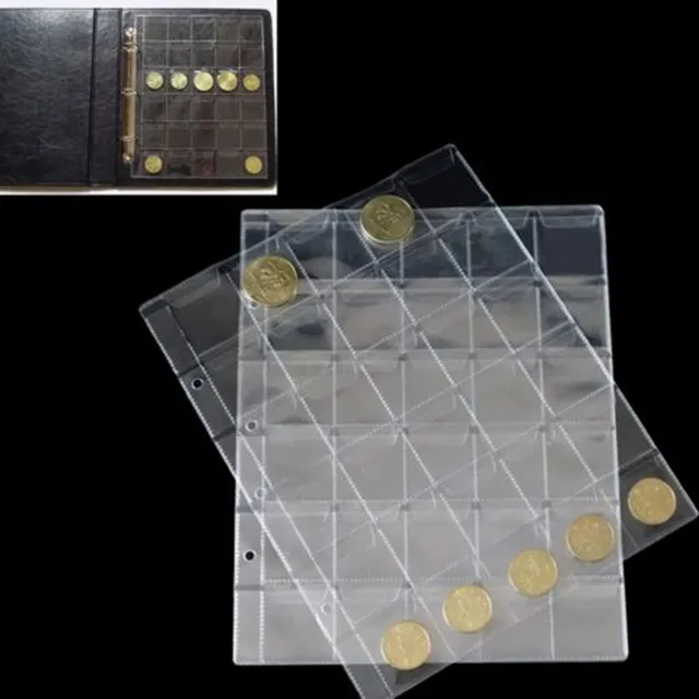 Buy Coin & Banknote Storage For 30 Pockets Money