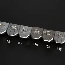 1 шт. R15 вес водителя Гольф Замена вес 6 г/8 г/9 г/11 г/12 г/15 г