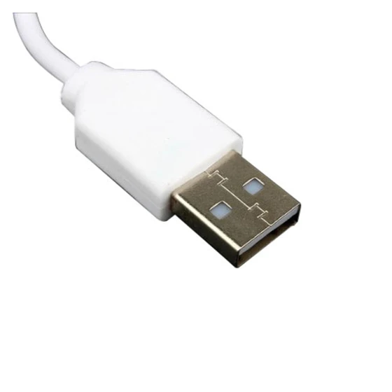 3 Порты USB 2,0 концентратор мульти-кард-ридер для Sd/mmc/m2/MS МП-все в одном (белый)