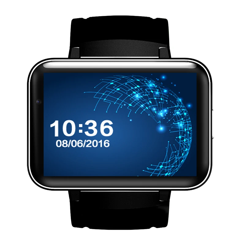 

Newest DM98 Smart Watch 3G WIFI GPS Android 5.1 OS MT6572A Dual cor CPU 2.2'' Screen 2.0MP Camera 900mAh Battery for Smartphone